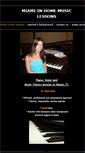 Mobile Screenshot of piano-voice-lessons.com